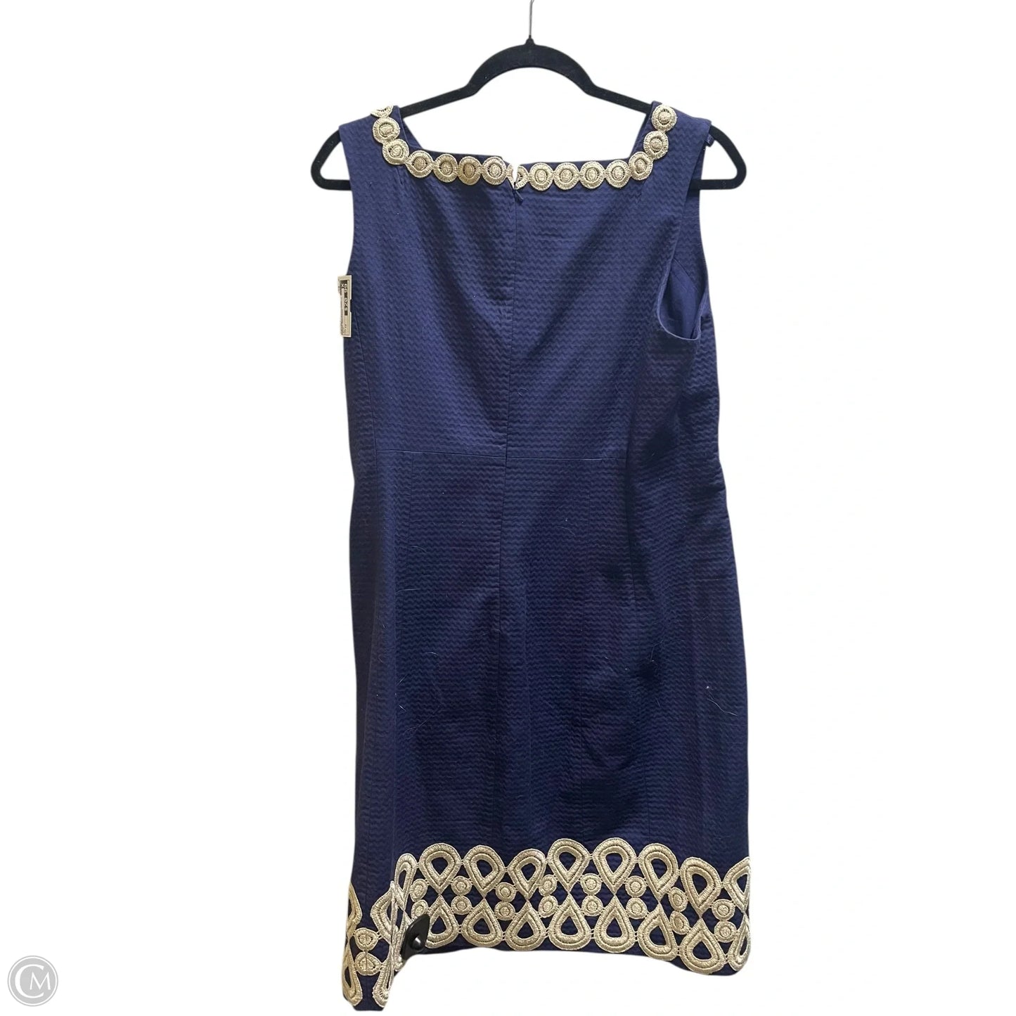 Dress Designer By Lilly Pulitzer In Blue, Size: 12