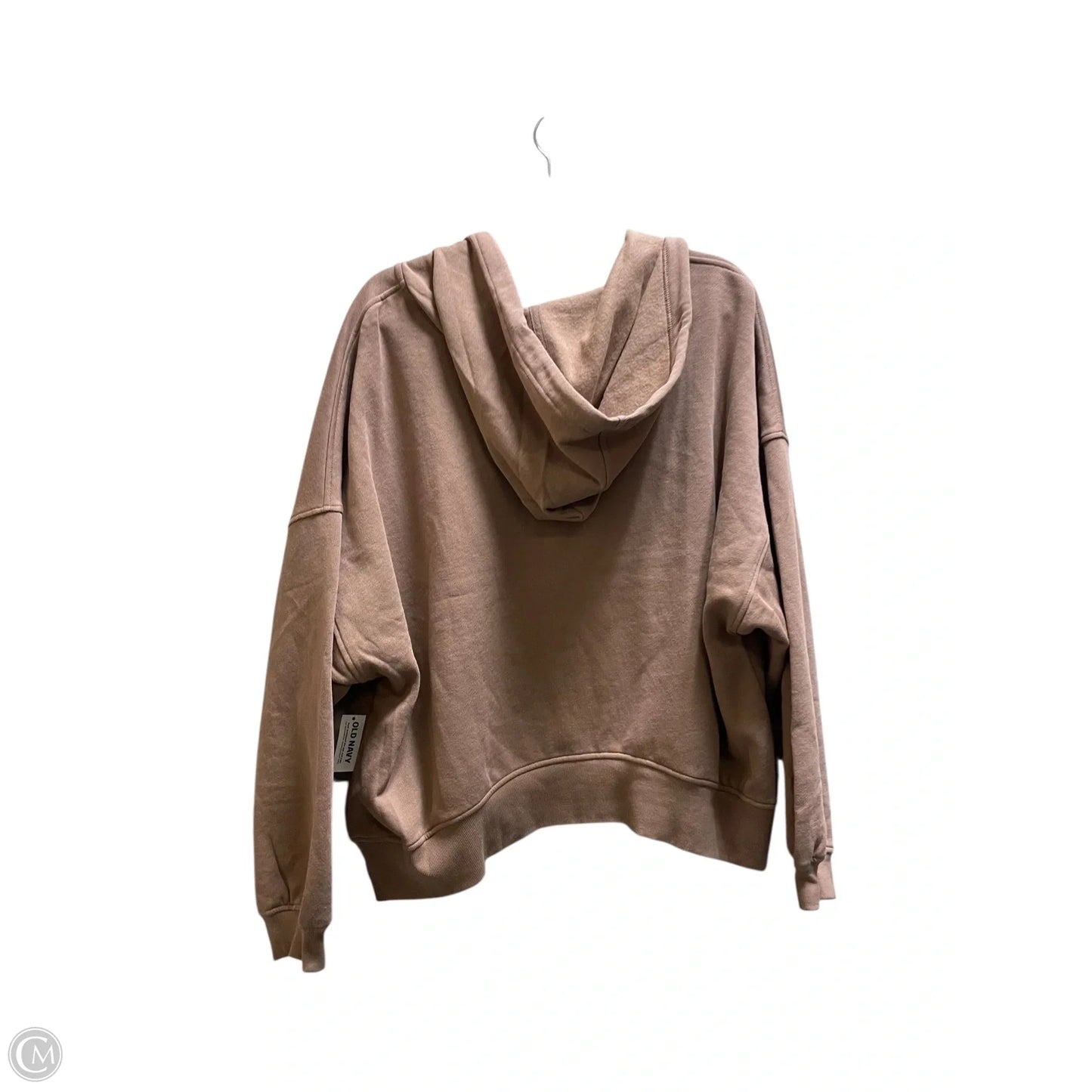 Jacket Fleece By Old Navy In Brown, Size: 2x