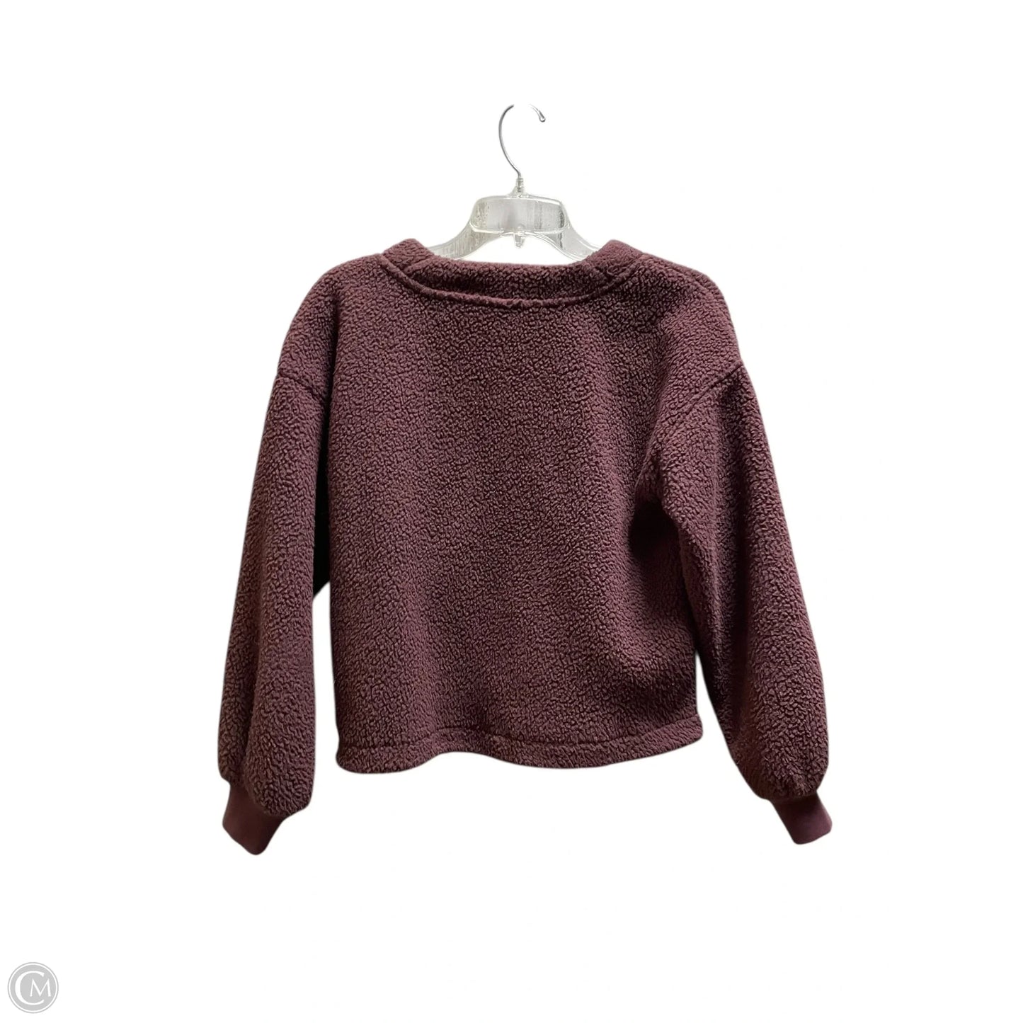 Cardigan By Madewell In Maroon, Size: Xs