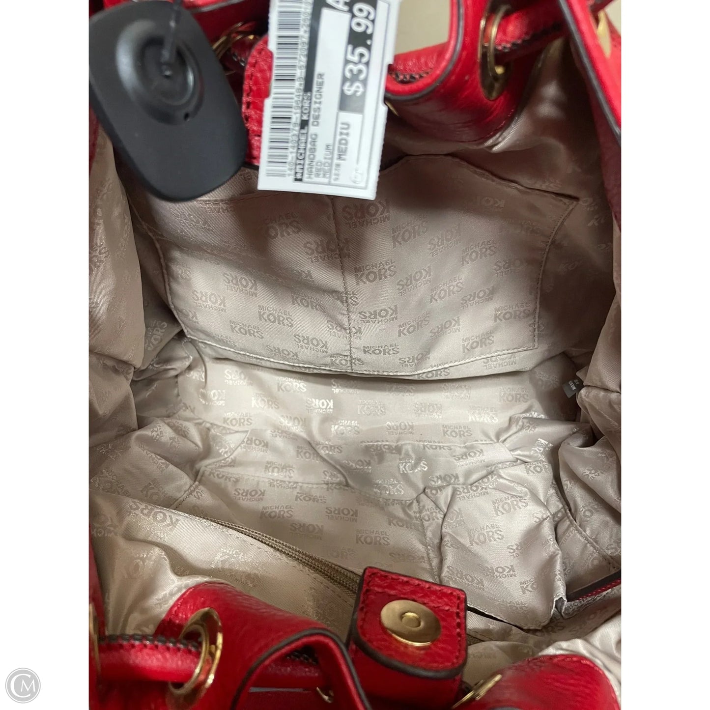 Handbag Designer By Michael Kors, Size: Medium