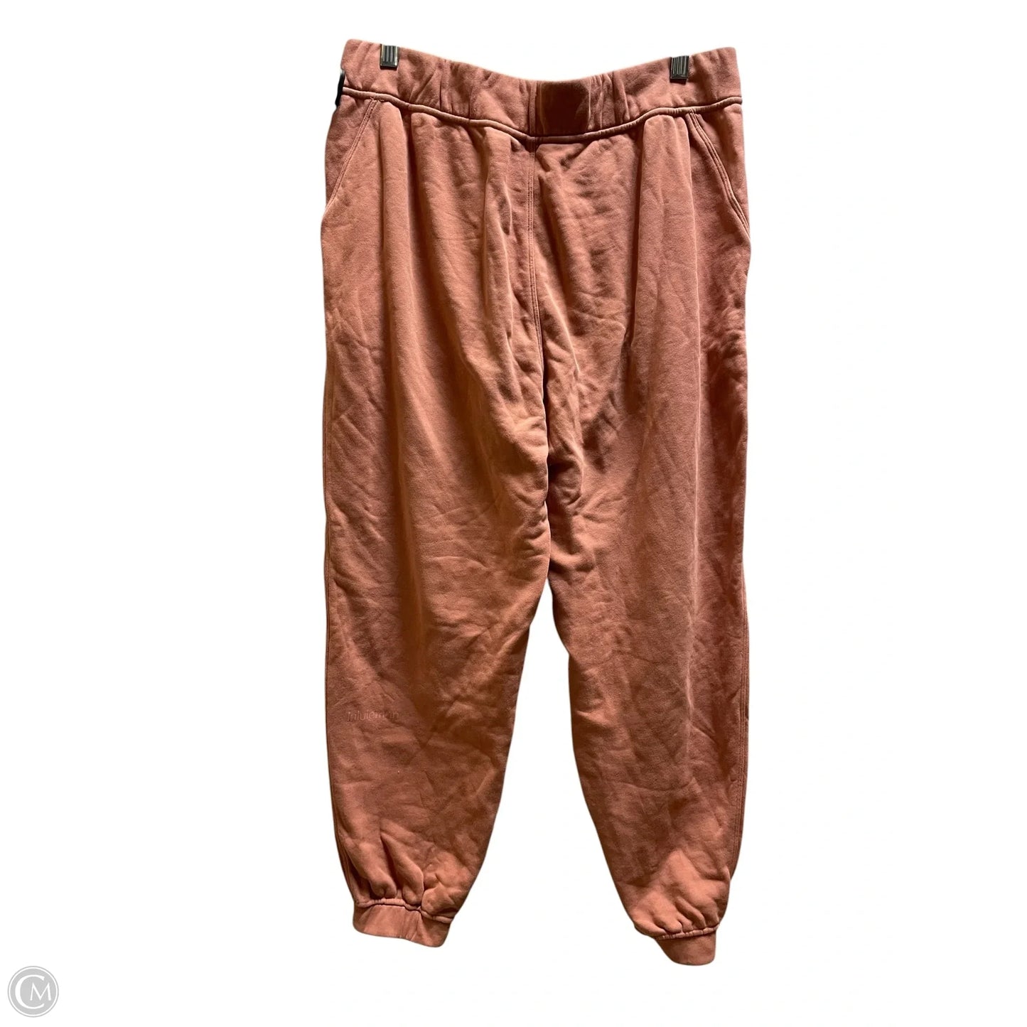 Athletic Pants By Lululemon In Orange, Size: 10