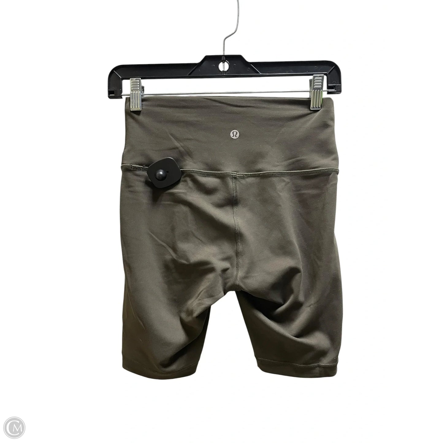 Athletic Shorts By Lululemon In Green, Size: 6