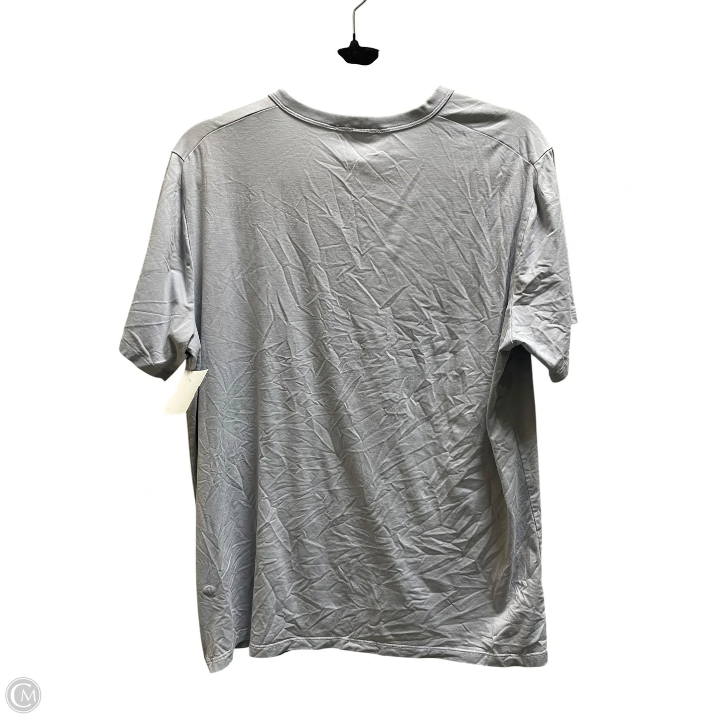 Top Short Sleeve By Lululemon In Blue, Size: M