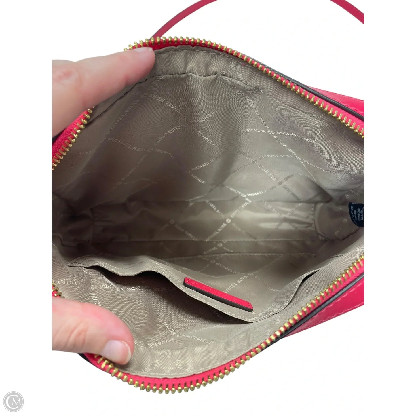 Crossbody Designer By Michael Kors, Size: Medium