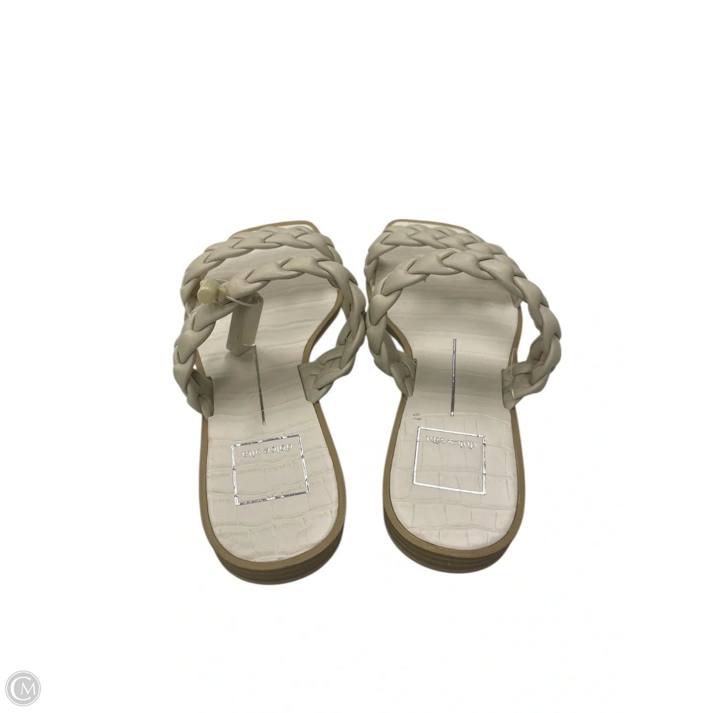 Sandals Flats By Dolce Vita In Cream, Size: 6.5