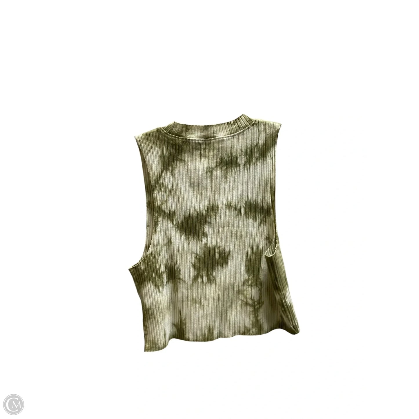 Top Sleeveless By Aerie In Green, Size: M