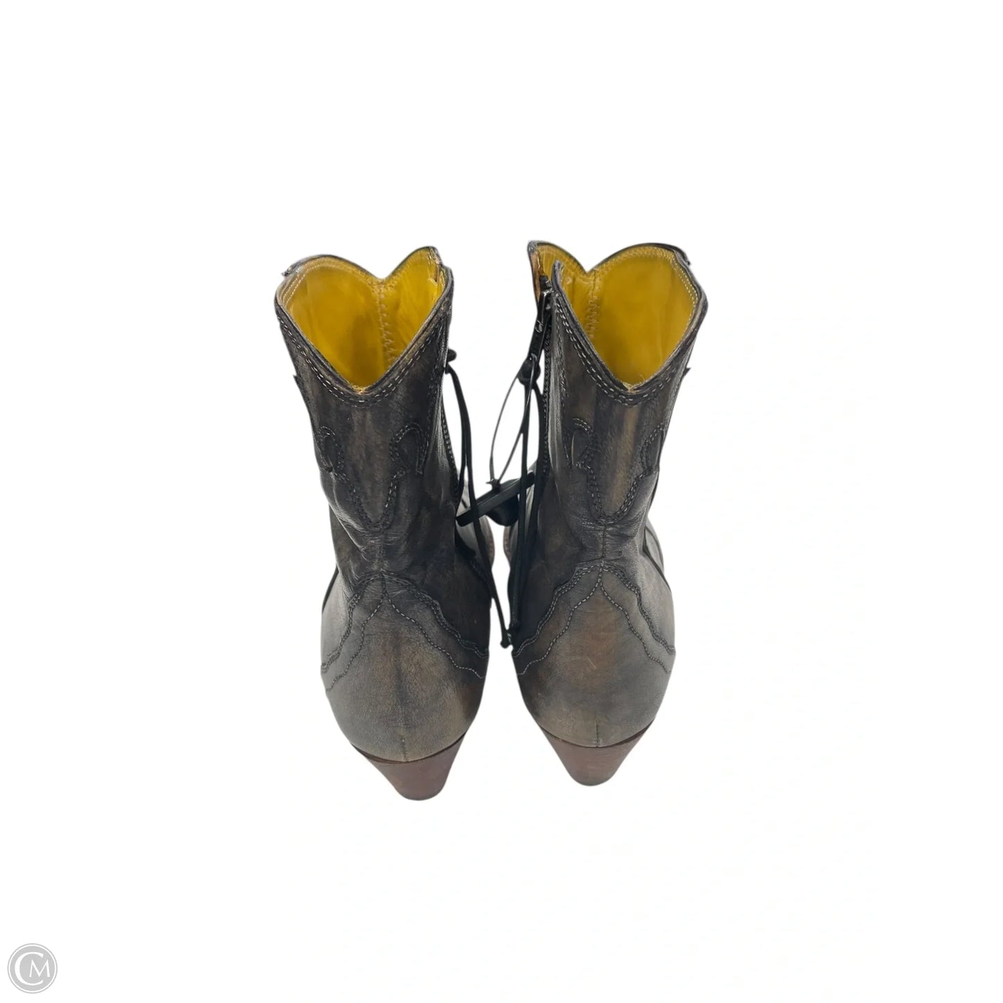 Boots Ankle Flats By Free People In Grey, Size: 9