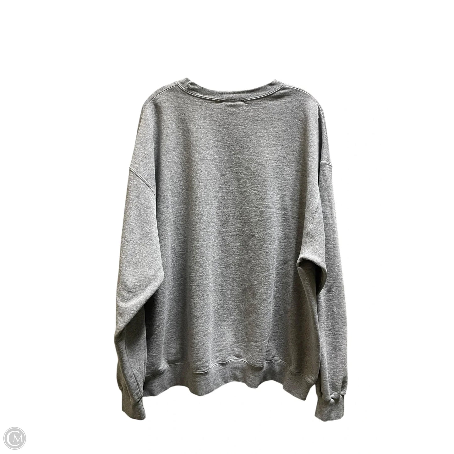 Sweatshirt Crewneck By Champion In Grey, Size: 2x