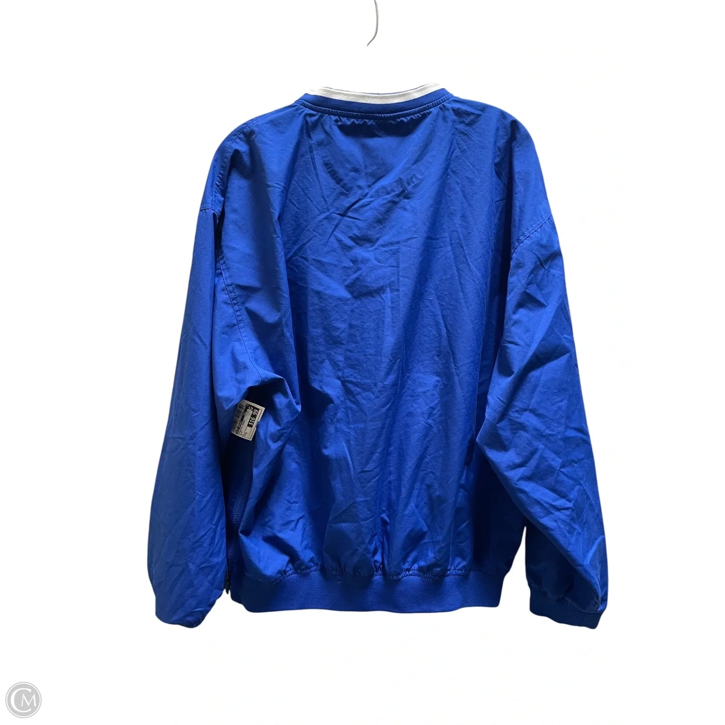 Athletic Jacket By Nike Apparel In Blue, Size: M