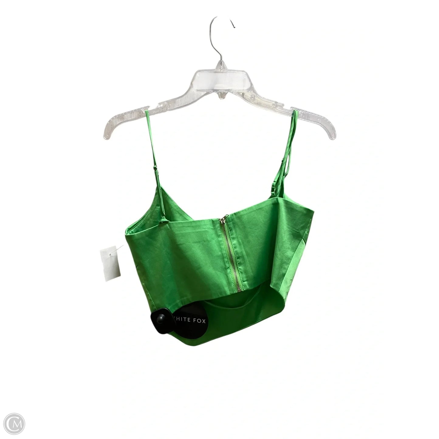 Top Sleeveless By Clothes Mentor In Green, Size: S