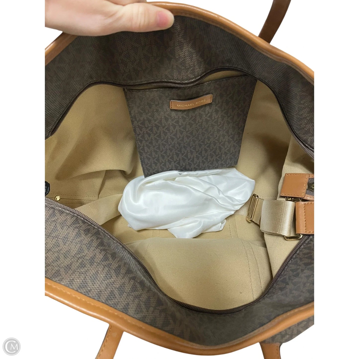 Handbag Designer By Michael Kors, Size: Large