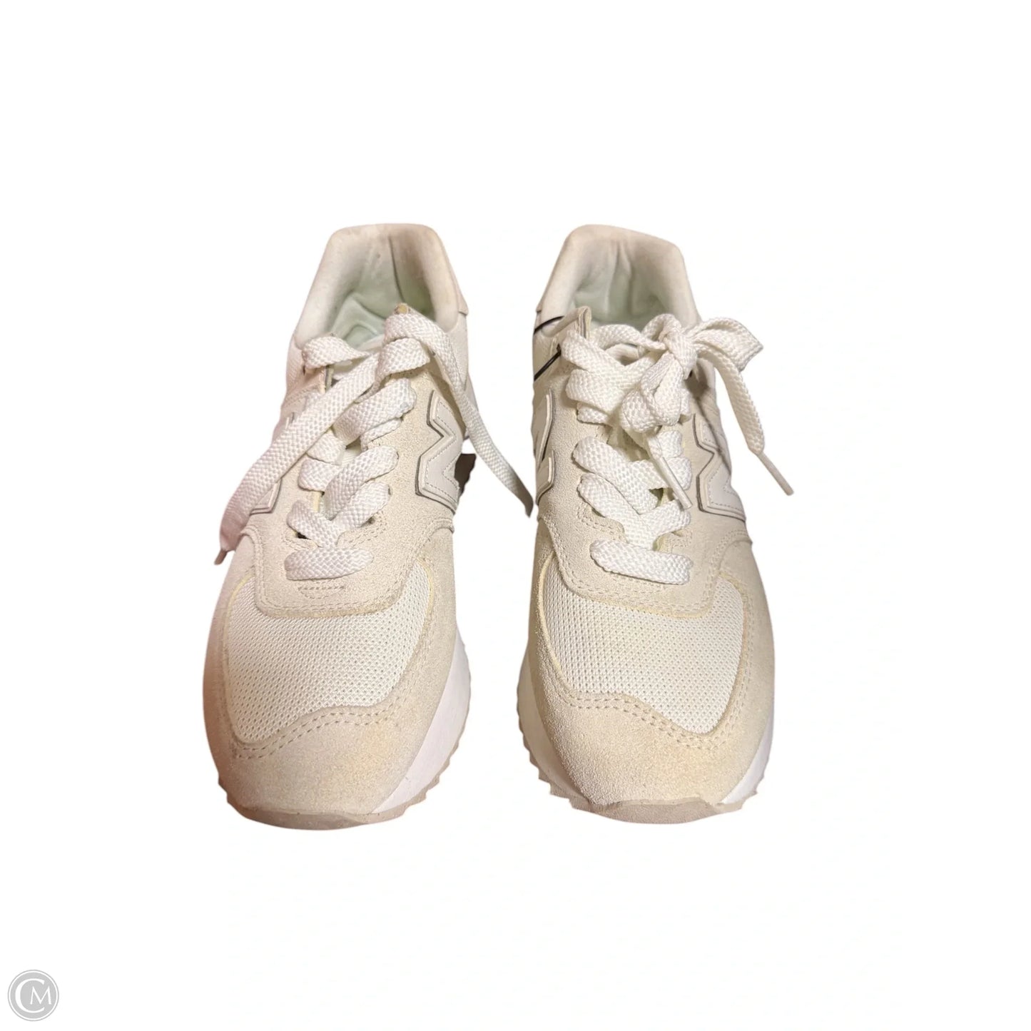 Shoes Sneakers By New Balance In Cream, Size: 8