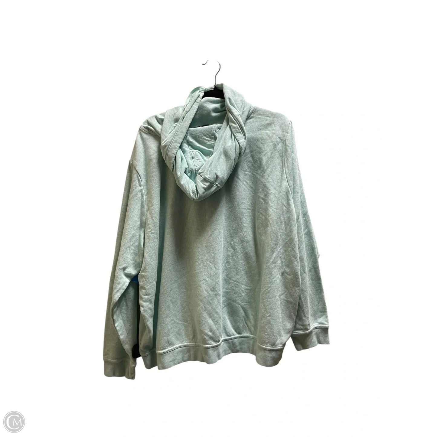 Sweatshirt Hoodie By Nike Apparel In Blue, Size: 3x