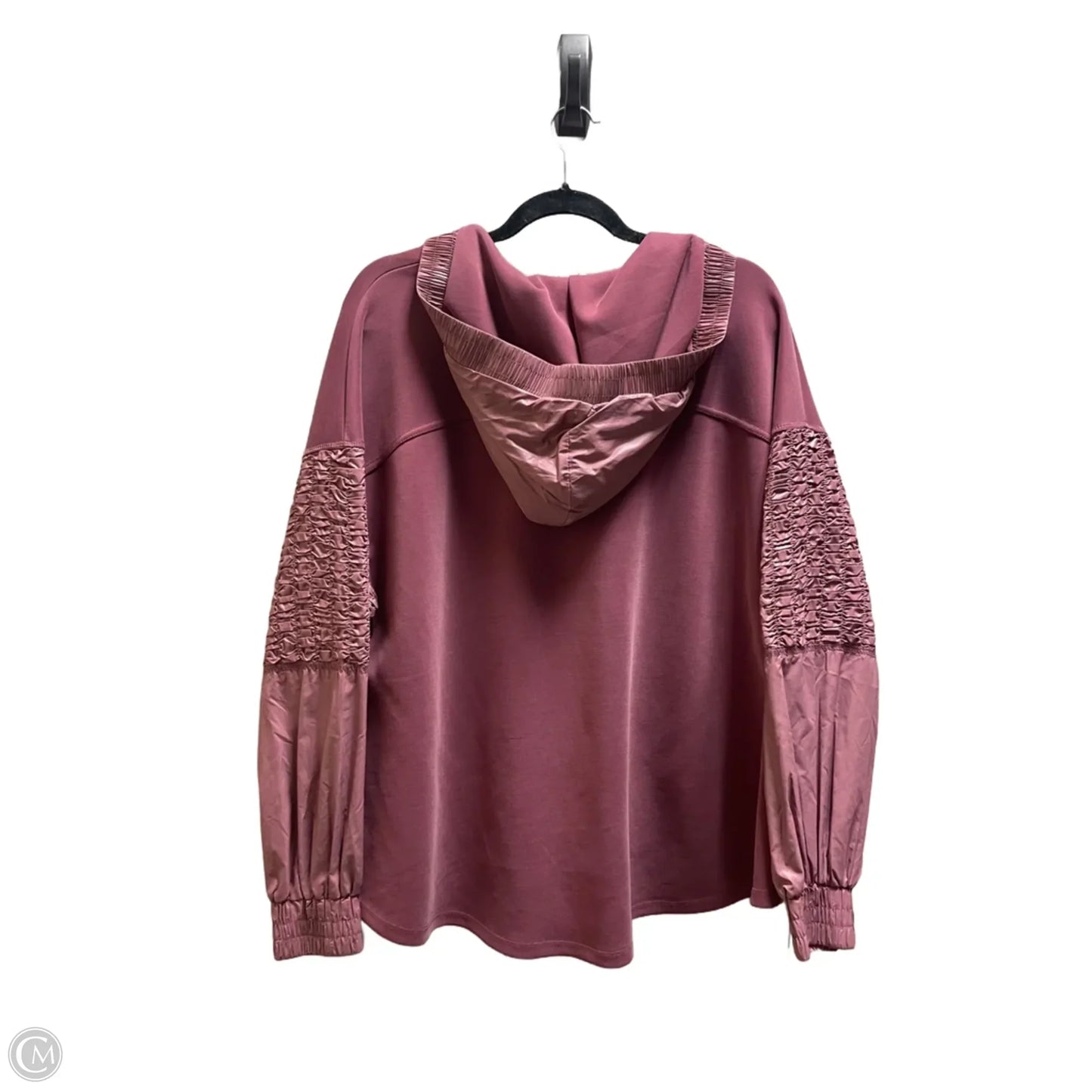 Sweatshirt Hoodie By Arula In Purple, Size: 1x