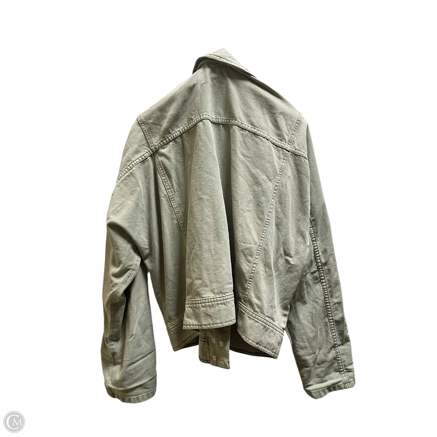 Jacket Denim By We The Free In Green, Size: L