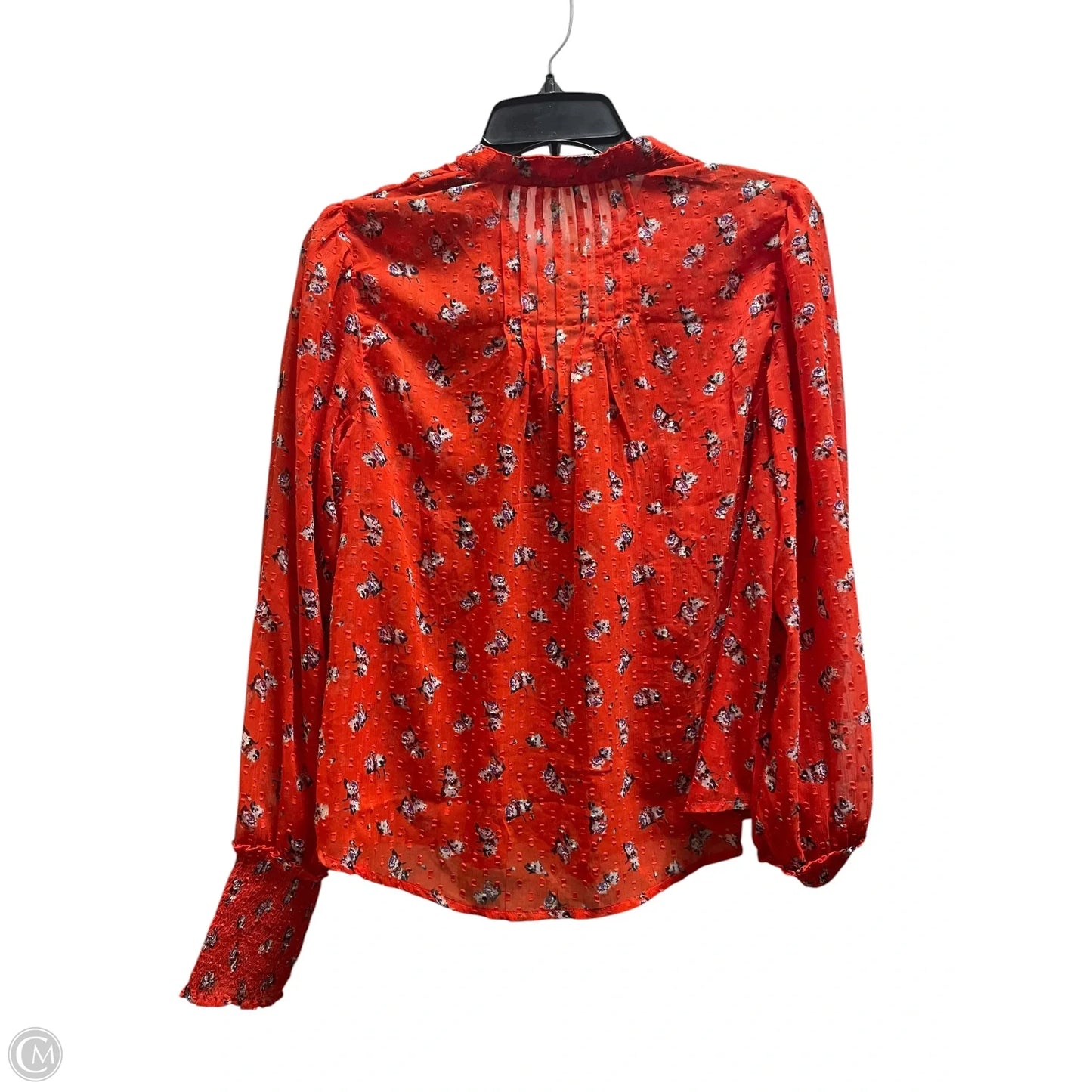 Top Long Sleeve By Free People In Red, Size: Xs