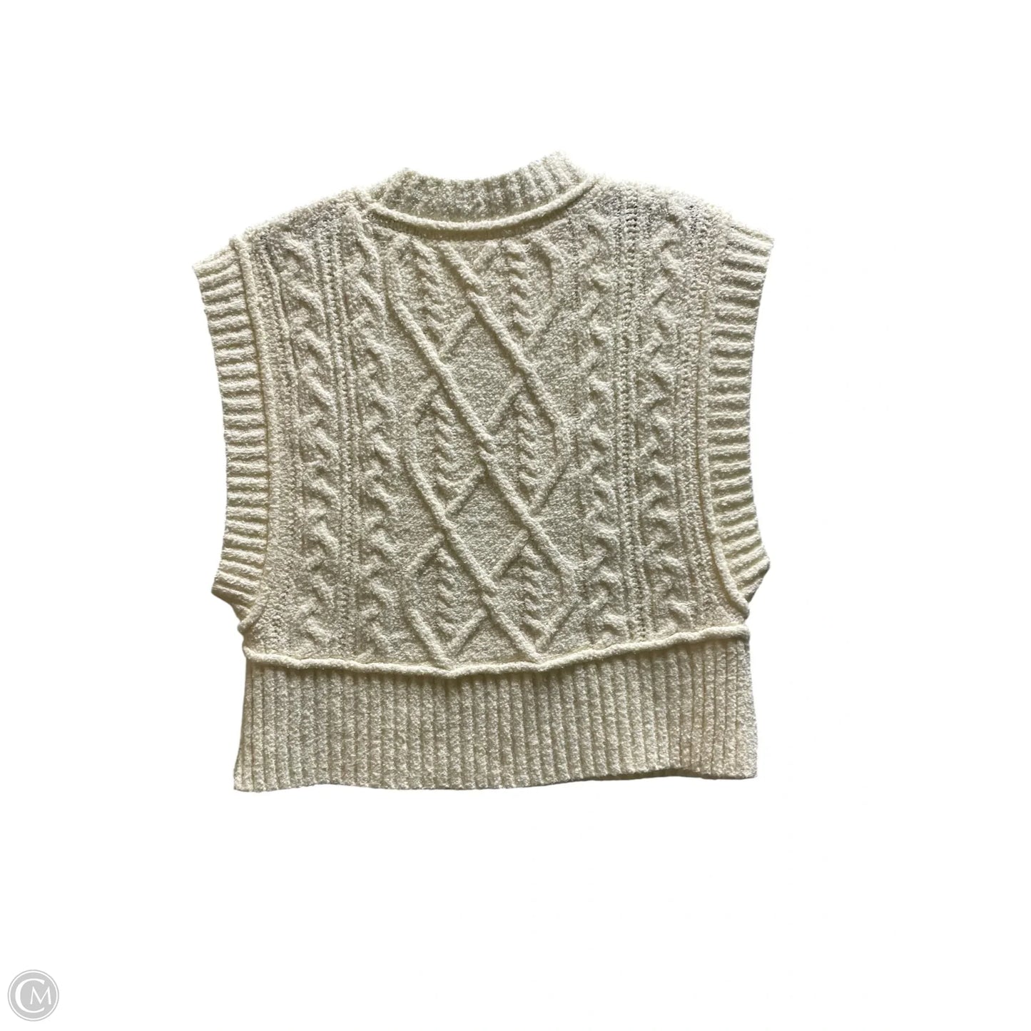 Top Sleeveless By Free People In Cream, Size: S