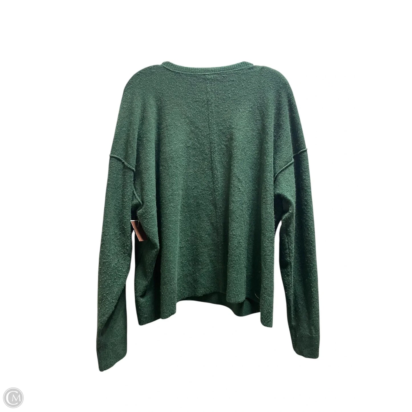 Sweatshirt Crewneck By Free People In Green, Size: M