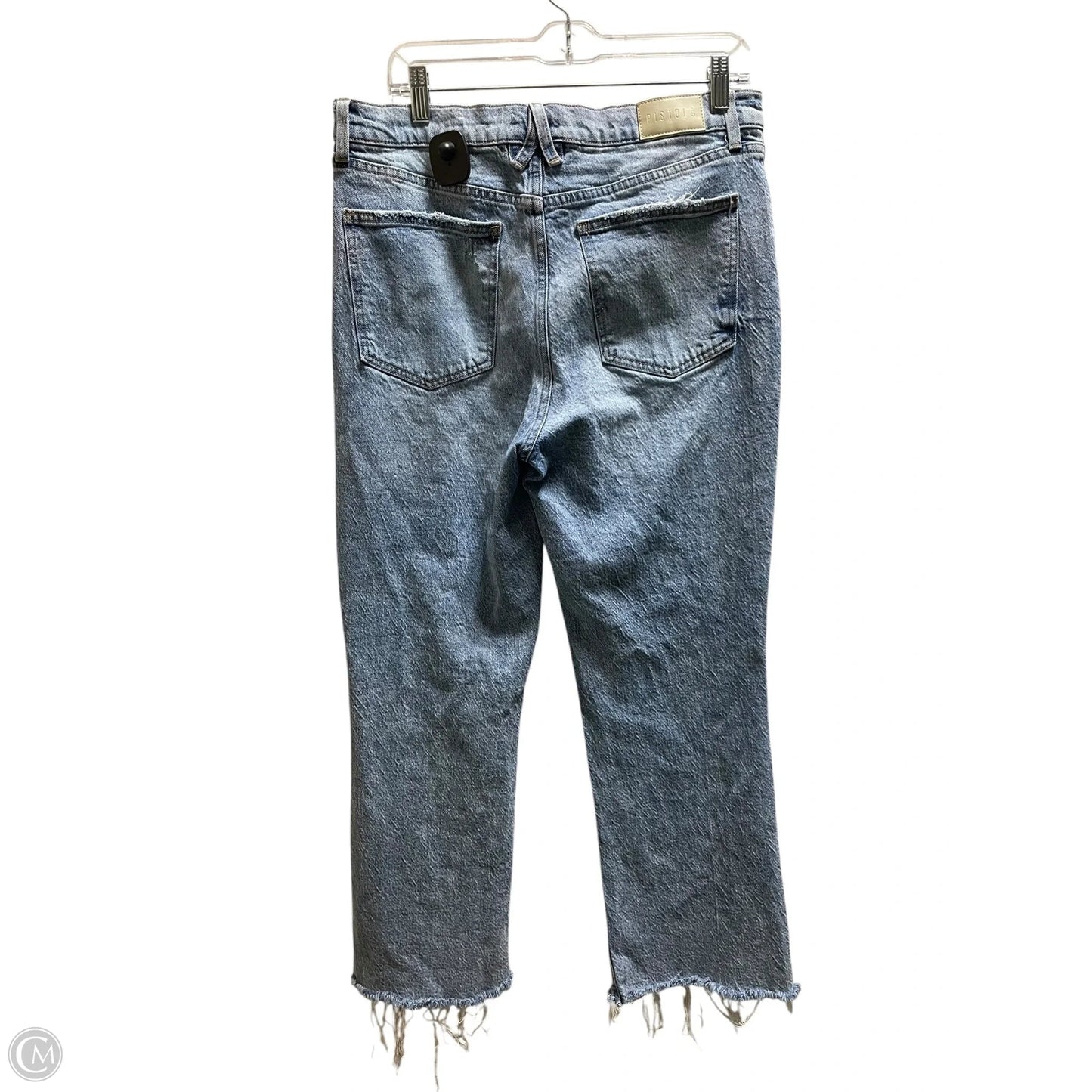 Jeans Straight By Pistola In Blue, Size: 12
