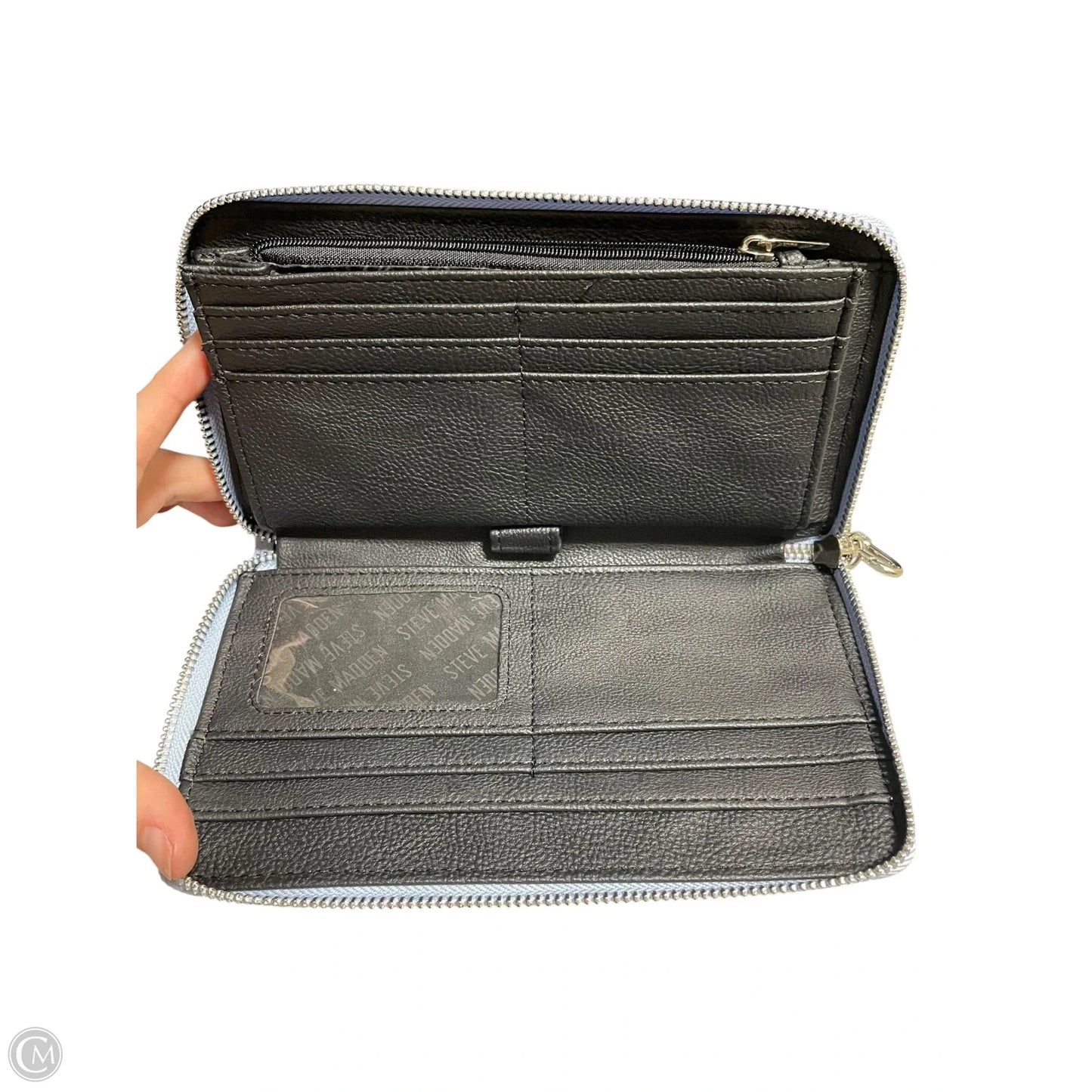 Wallet Leather By Steve Madden, Size: Medium