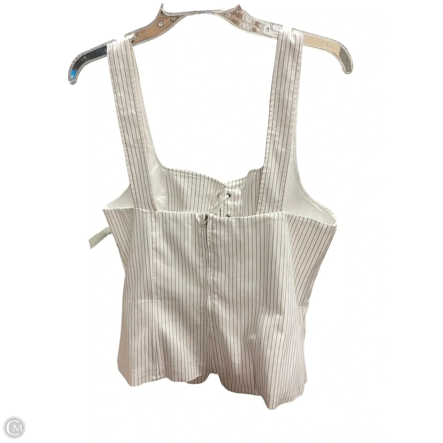 Top Sleeveless By Zara In White, Size: Xxl