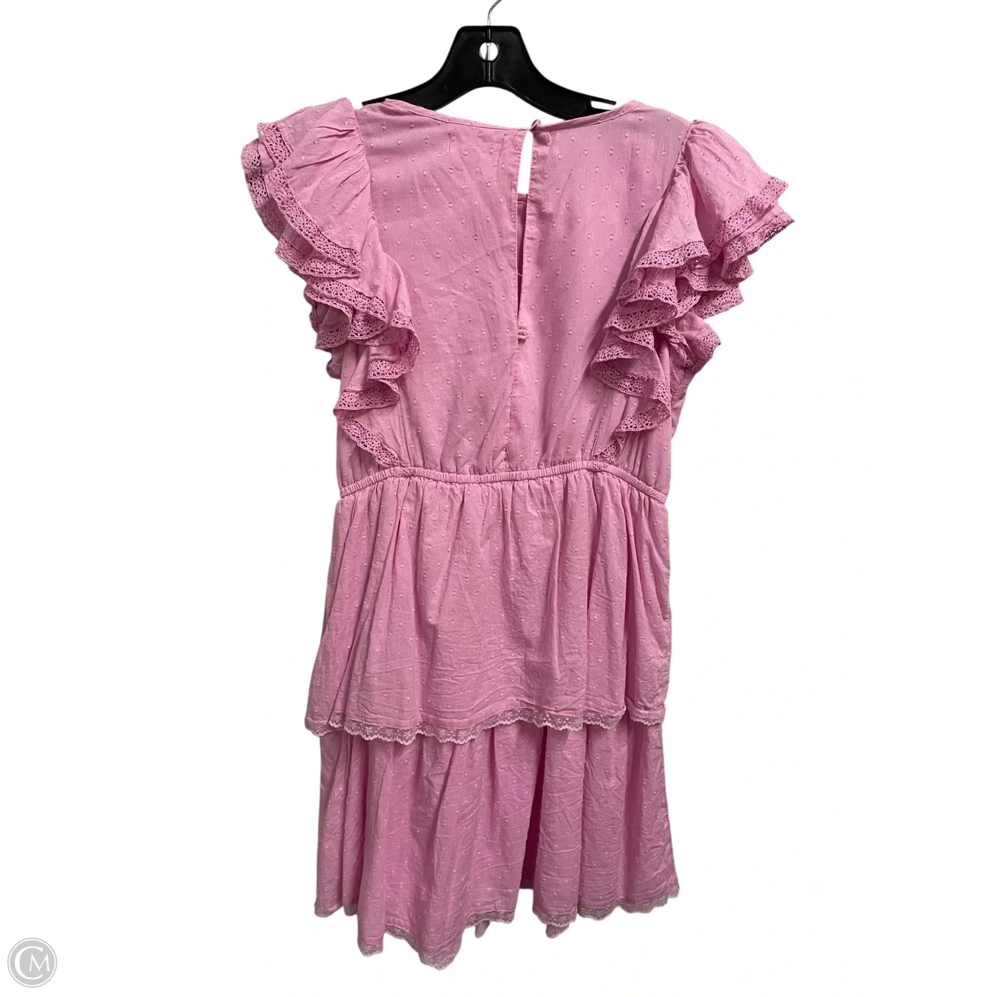 Dress Casual Midi By Japna In Pink, Size: M