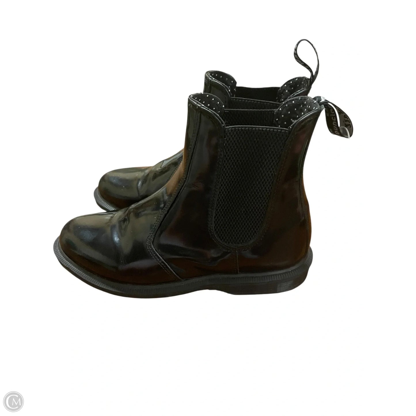 Boots Ankle Flats By Dr Martens In Black, Size: 8