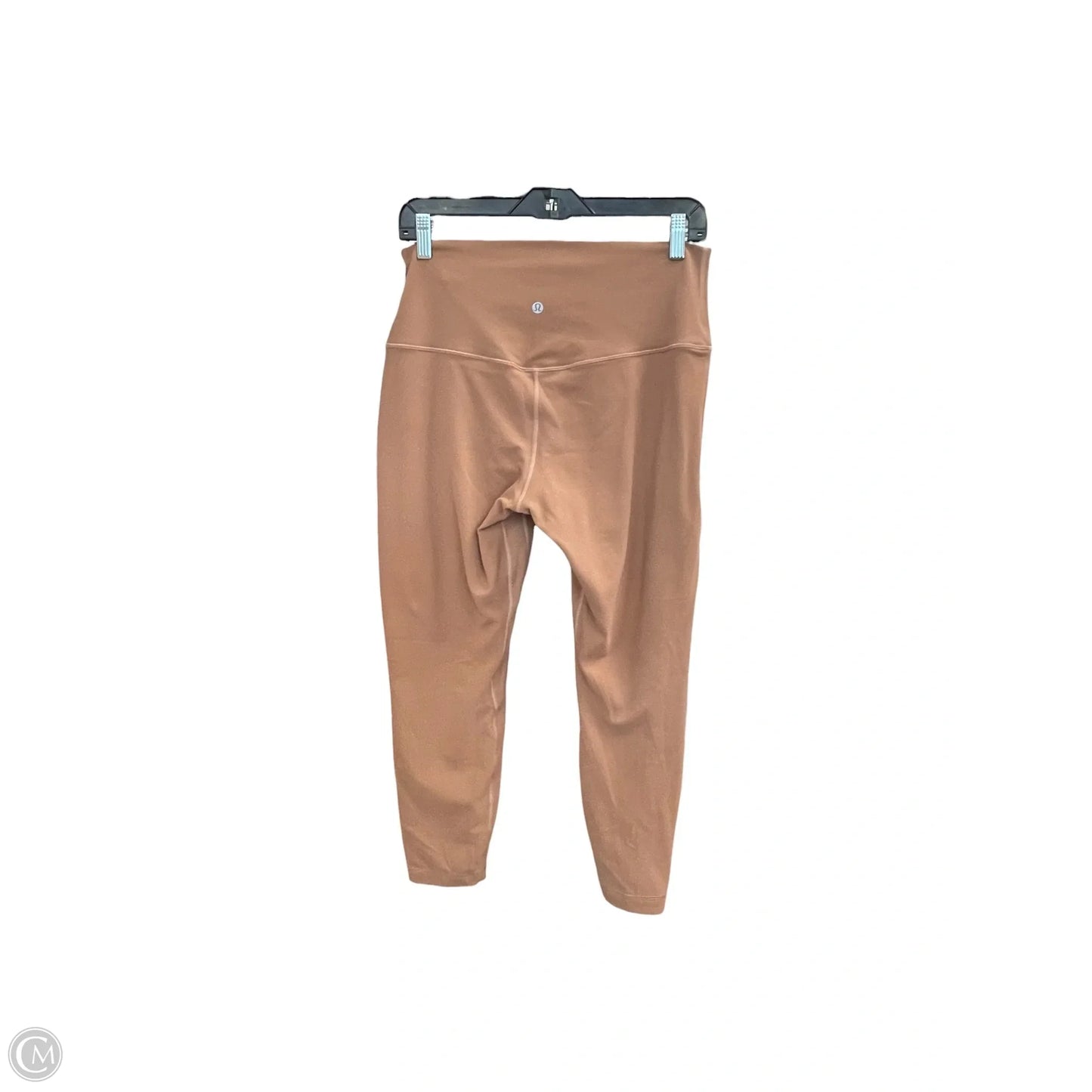 Athletic Leggings By Lululemon In Brown, Size: 12