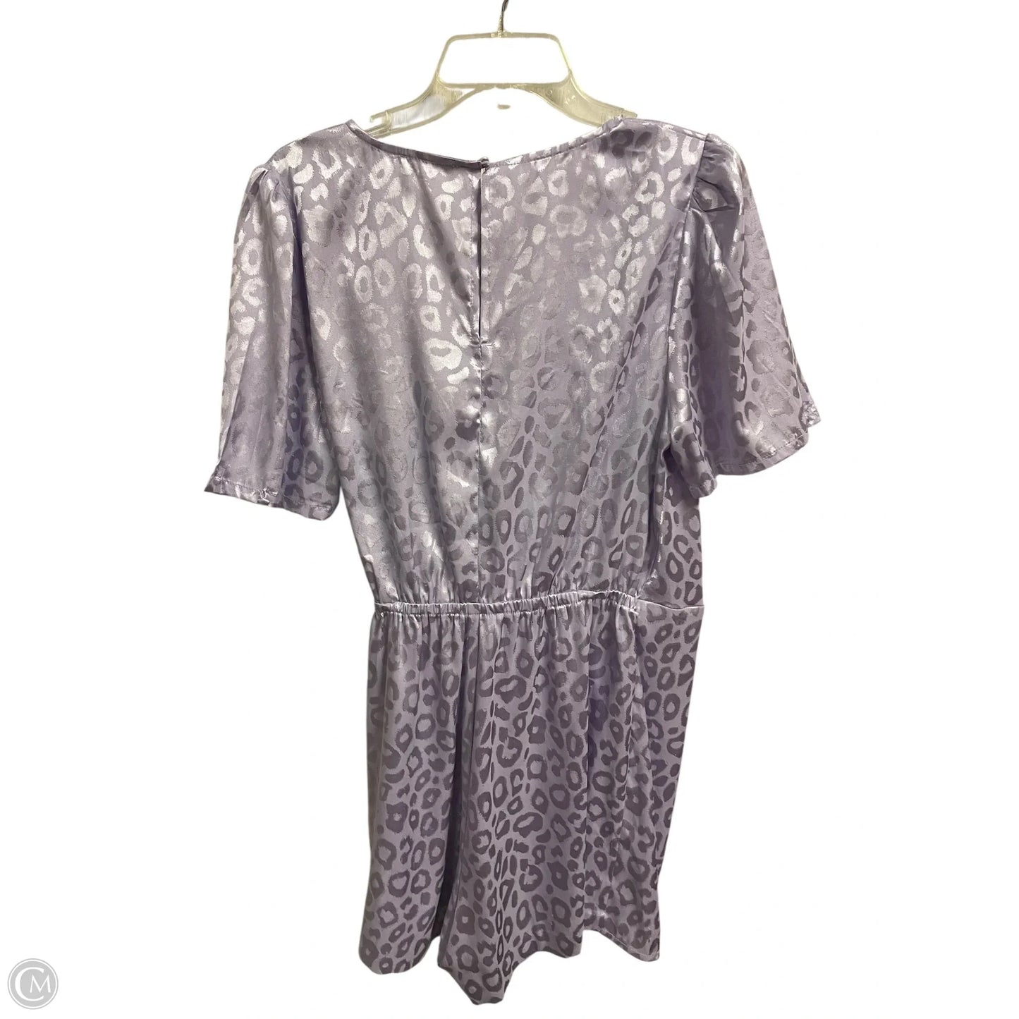 Romper By Entro In Purple, Size: L