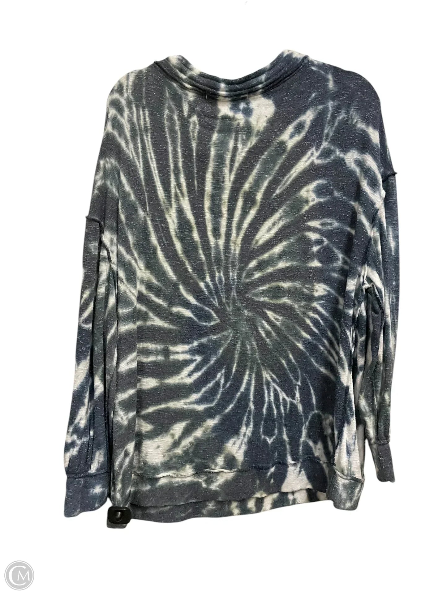 Tunic Long Sleeve By We The Free In Tie Dye Print, Size: S
