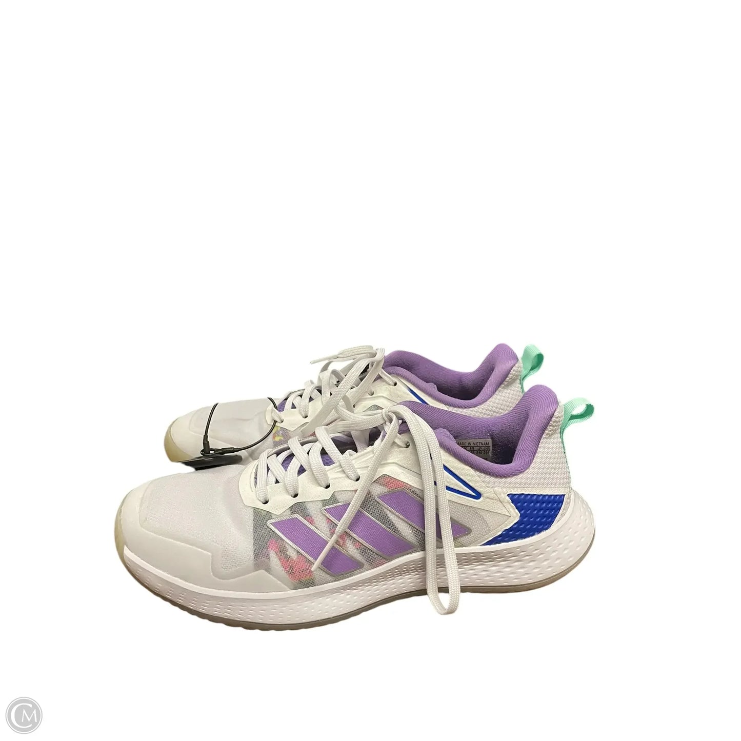 Shoes Athletic By Adidas In Purple & White, Size: 7