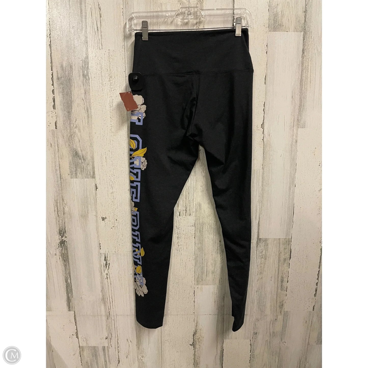 Athletic Leggings By Pink In Grey, Size: M