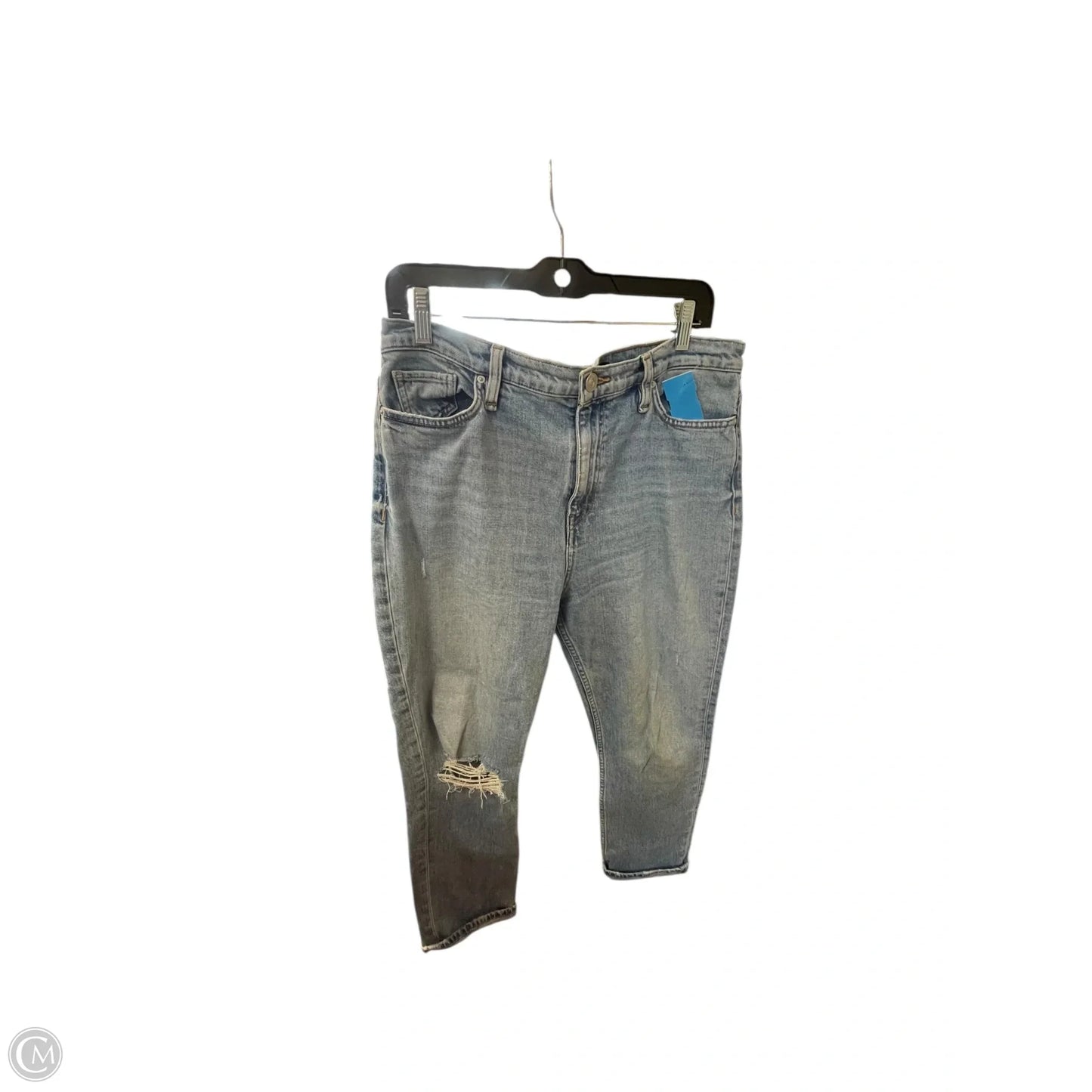 Jeans Skinny By Hudson In Blue, Size: 10