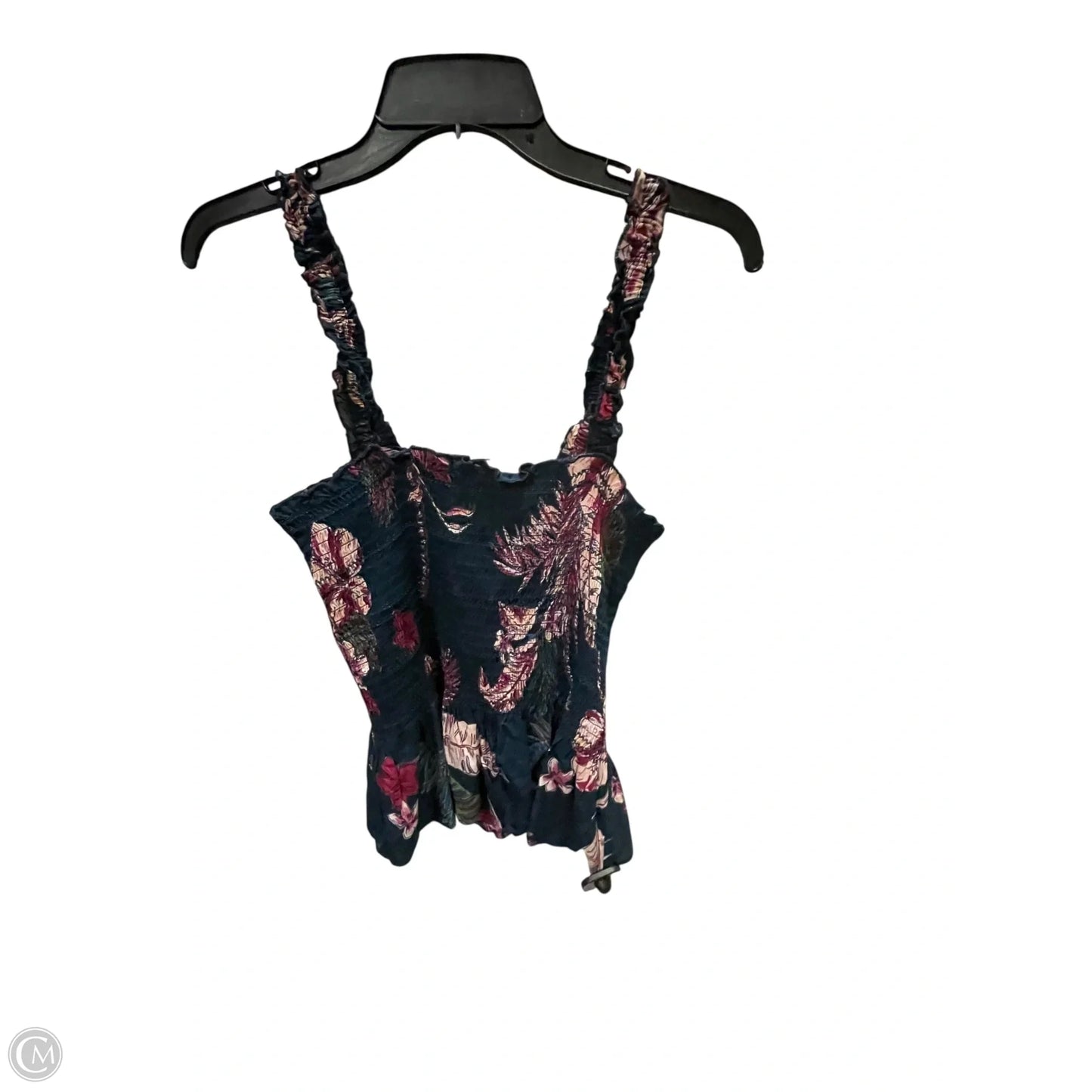 Top Sleeveless By Clothes Mentor In Blue, Size: M