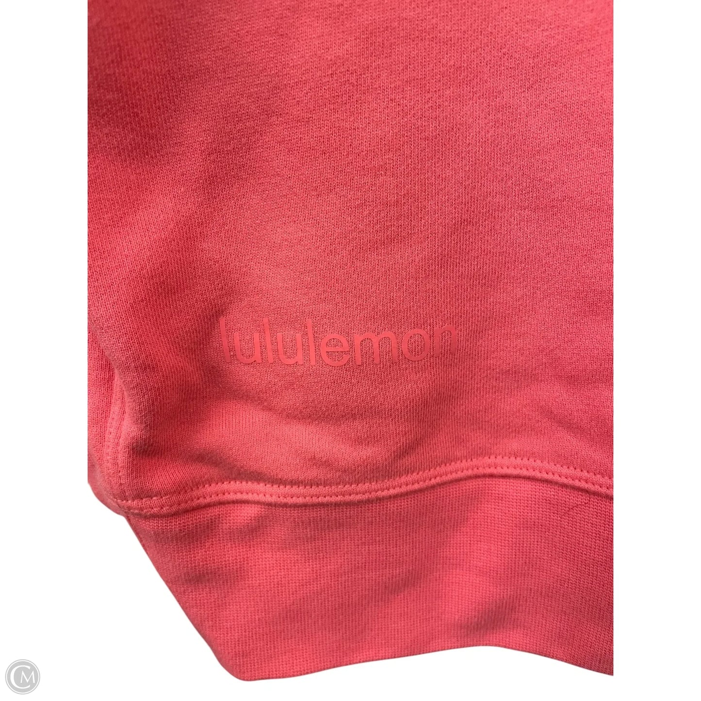 Sweatshirt Crewneck By Lululemon In Coral, Size: 8