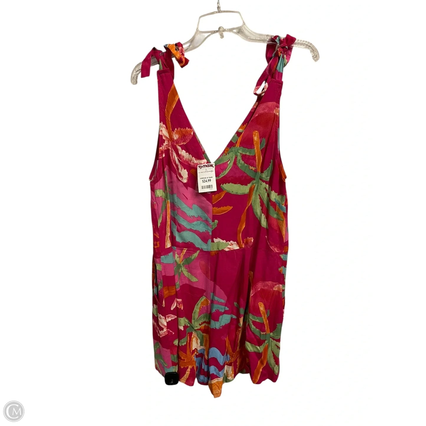 Dress Casual Short By C And C In Pink, Size: M