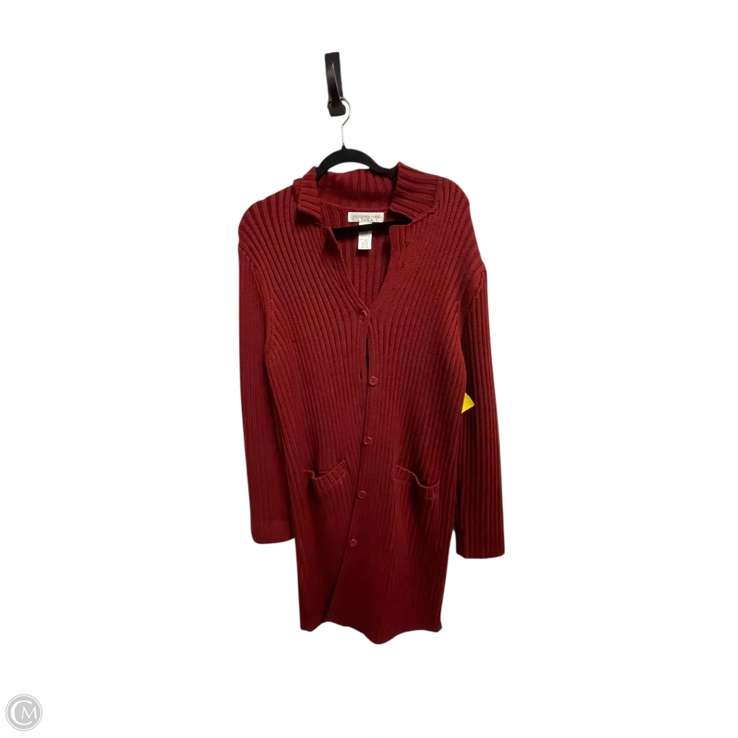 Sweater By Jones New York In Orange, Size: Xl