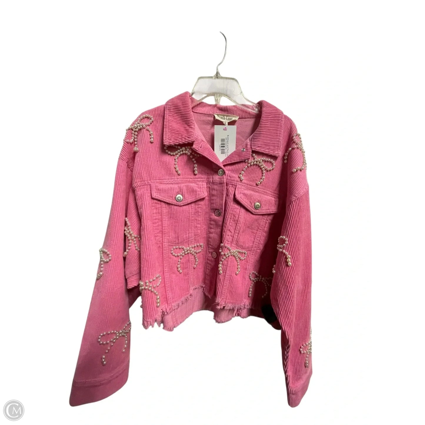 Jacket Other By Peach Love Cream California In Pink, Size: M