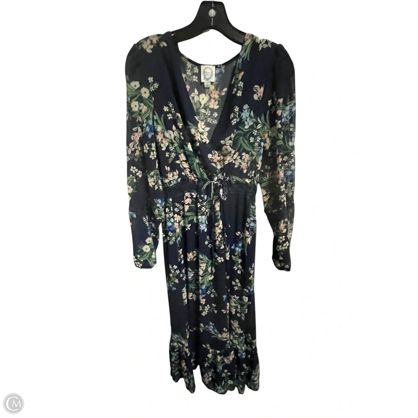 Dress Casual Maxi By Blue Rain In Navy, Size: L
