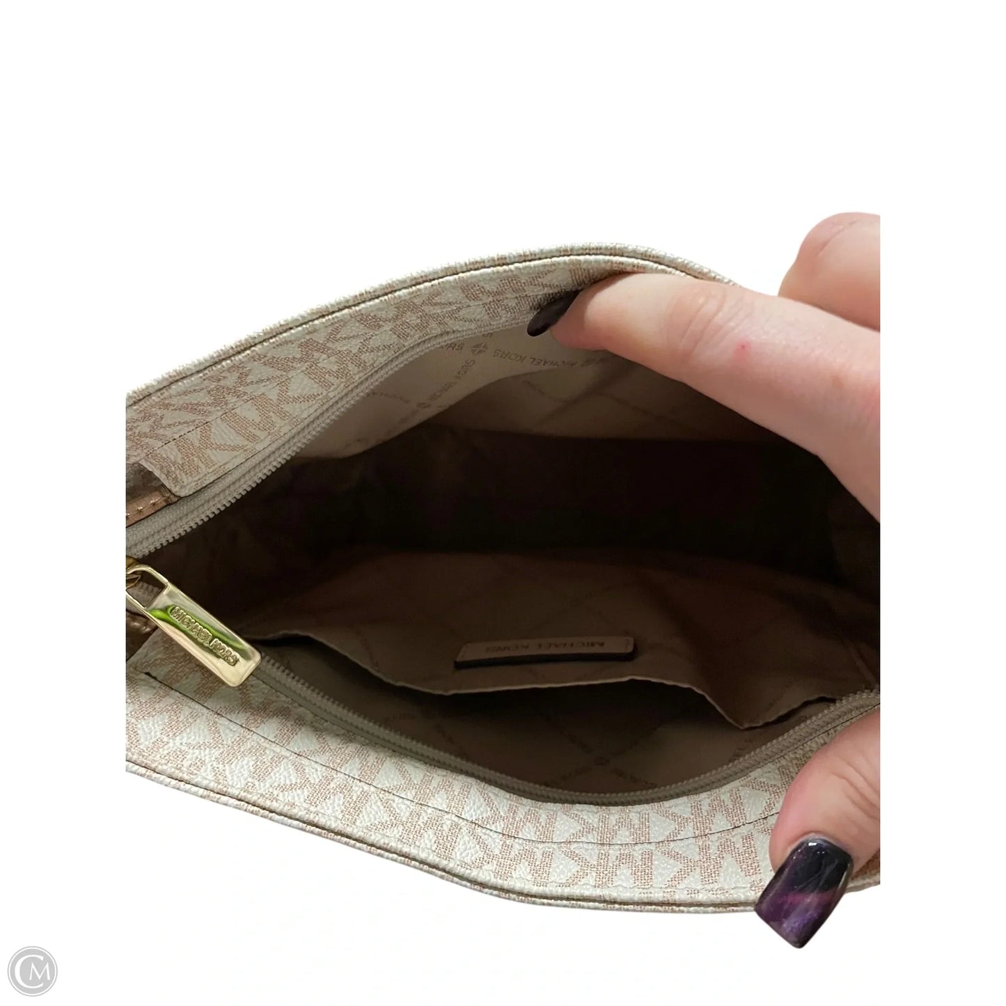 Crossbody Designer By Michael Kors, Size: Medium