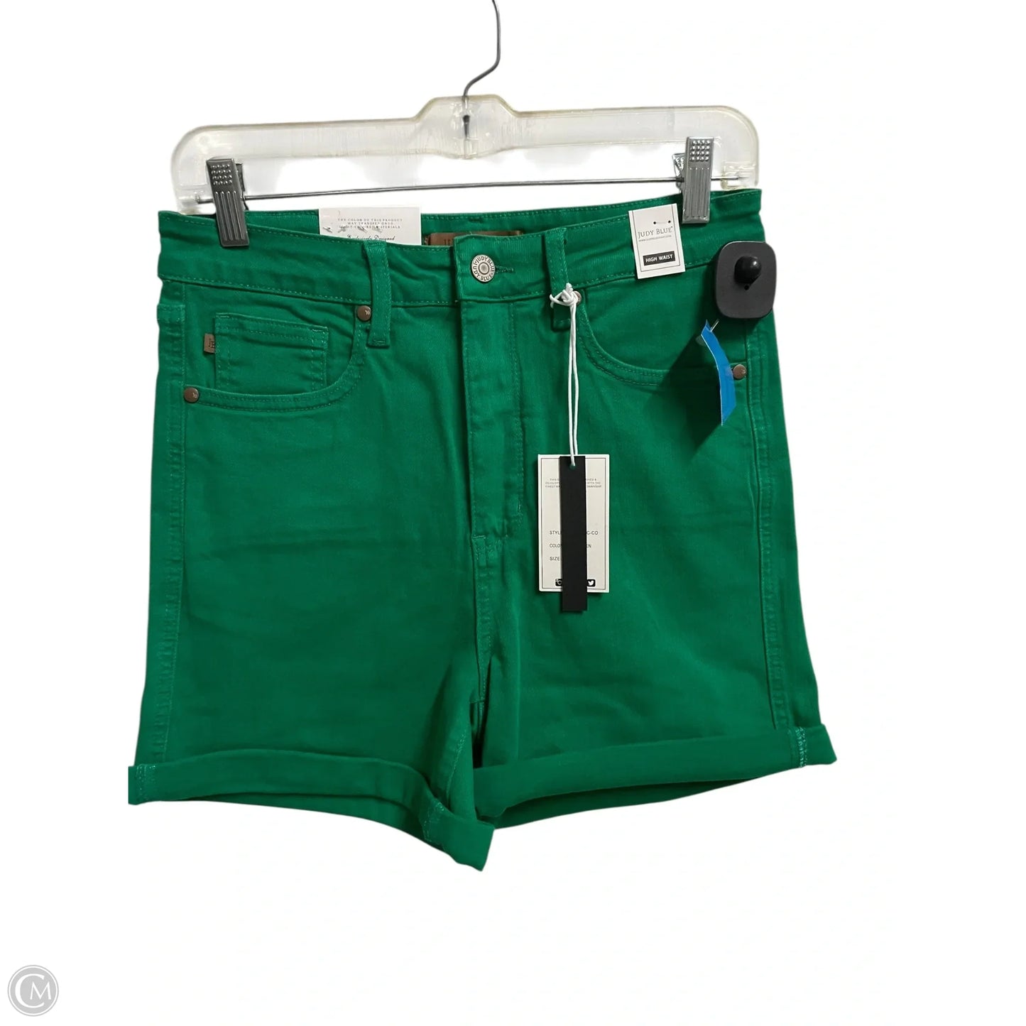 Shorts By Judy Blue In Green, Size: L