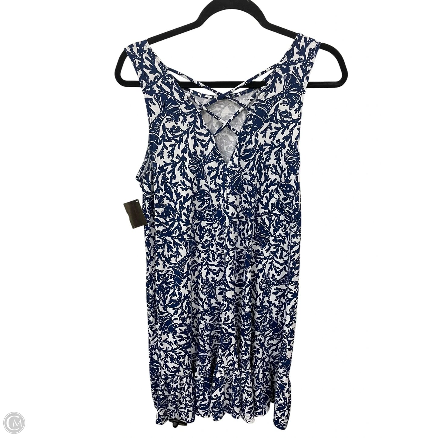 Dress Designer By Lilly Pulitzer In Blue, Size: M