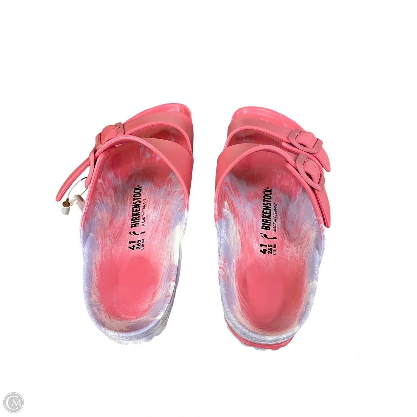 Sandals Flats By Birkenstock In Pink, Size: 10