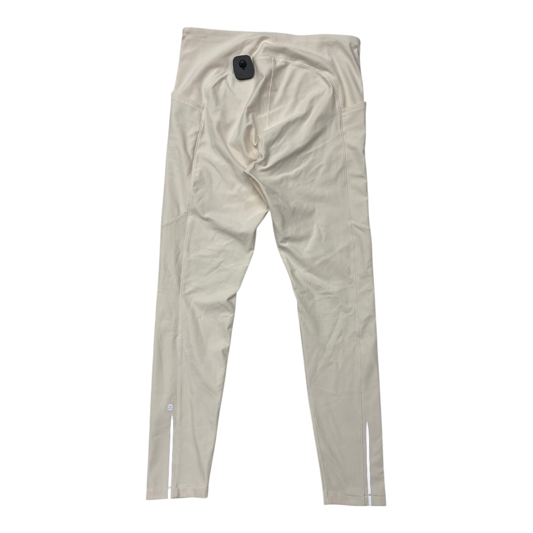Athletic Leggings By Calia In Cream, Size:L
