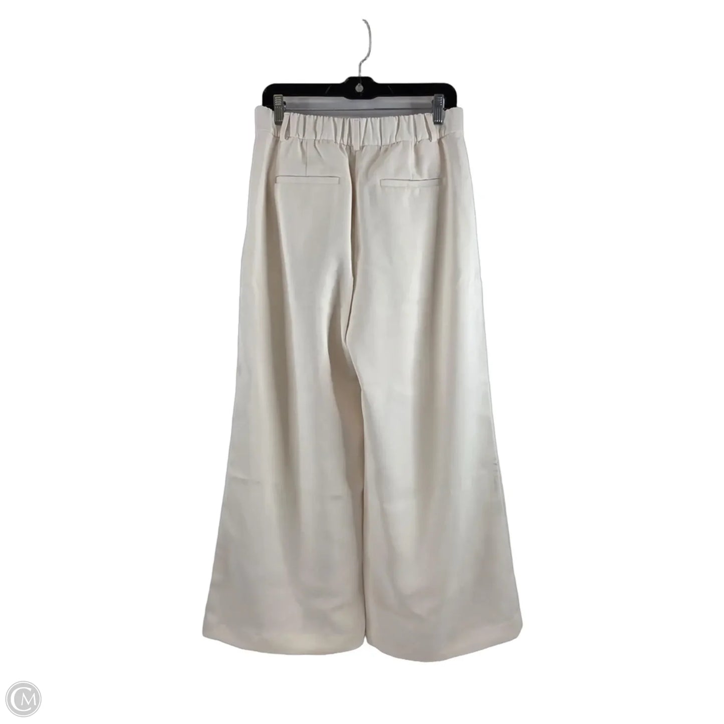 Pants Wide Leg By Clothes Mentor In Ivory, Size: 8p