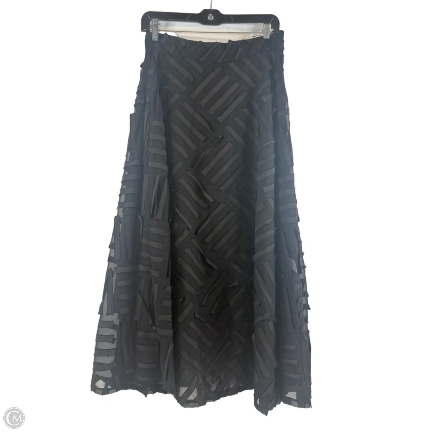 Skirt Midi By Clothes Mentor In Black, Size: 8
