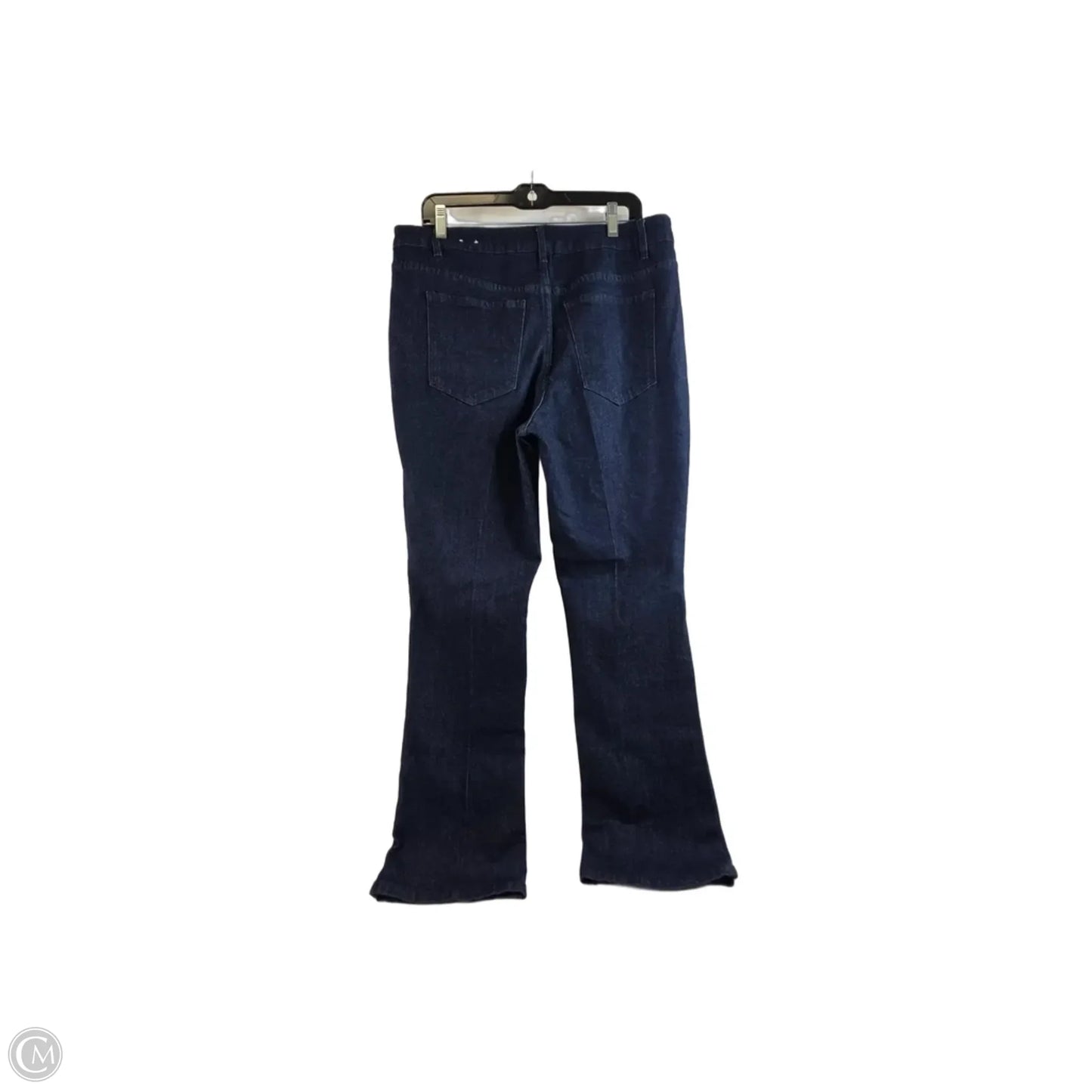 Jeans Flared By D Jeans In Blue Denim, Size: 14