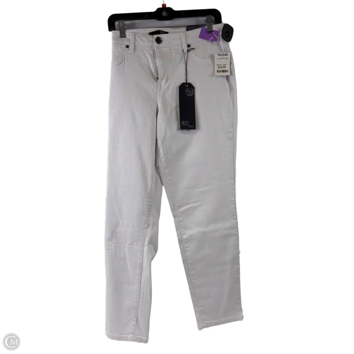 Jeans Skinny By 1822 Denim In White, Size: 16