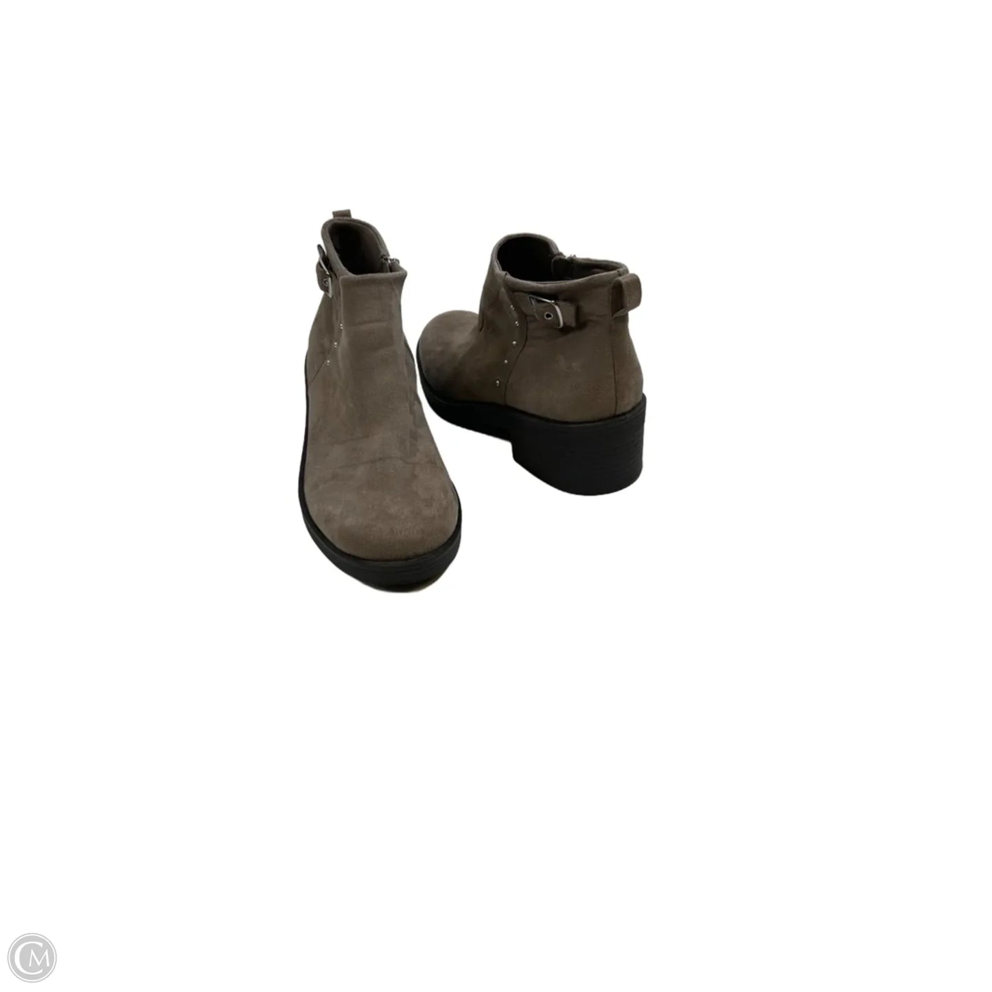 Boots Ankle Heels By Bare Traps In Brown, Size: 10