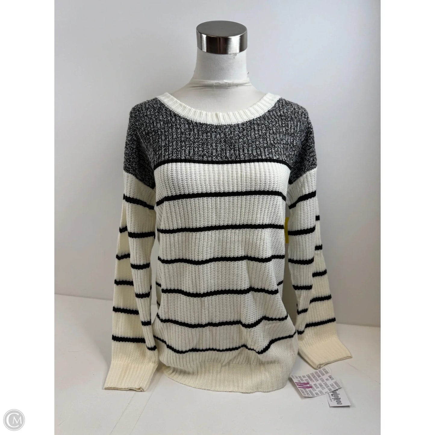Sweater By Lularoe In Black & White, Size: M